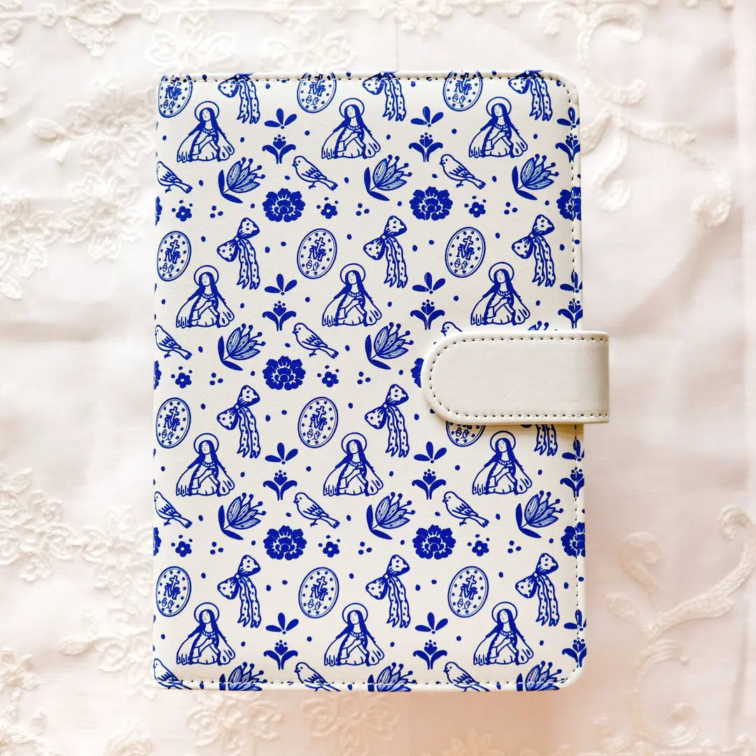 Blue Marian Leather Journal