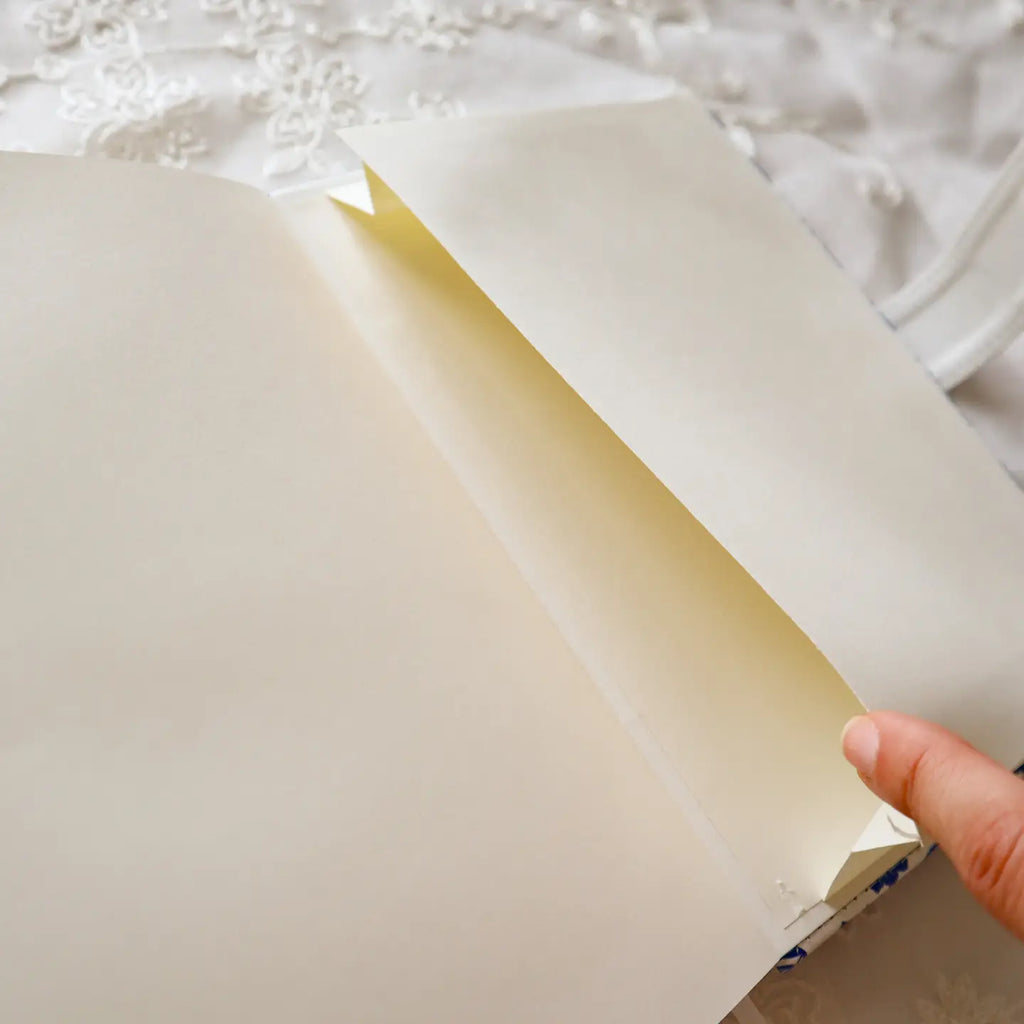 Blue Marian Leather Journal