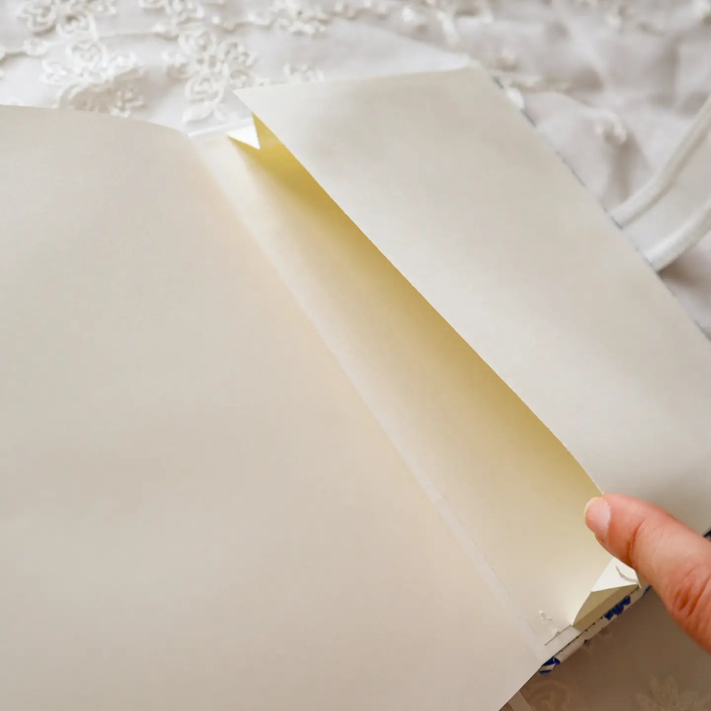Blue Marian Leather Journal