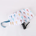 Multi Colored Crosses Umbrella