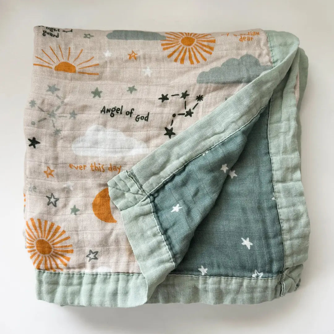 Guardian Angel Double Muslin Blanket