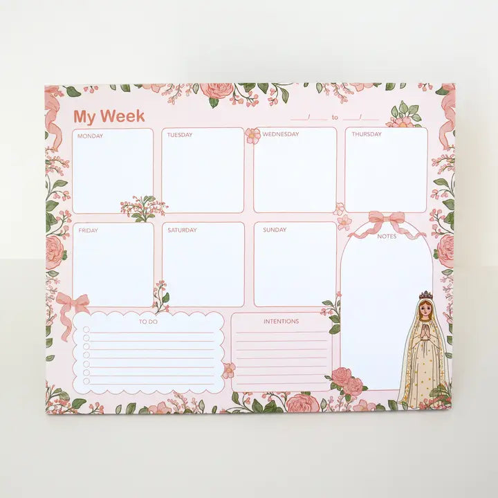 Our Lady of Fatima Weekly Planner