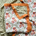 Holy Family Hearts Double Sided Muslin Blanket