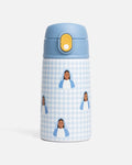 Mary Water Bottle Gingham Print