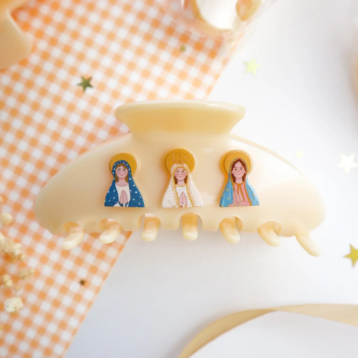 Blessed Mother Hair Clip
