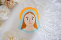 Our Blessed Mother Hair Clip