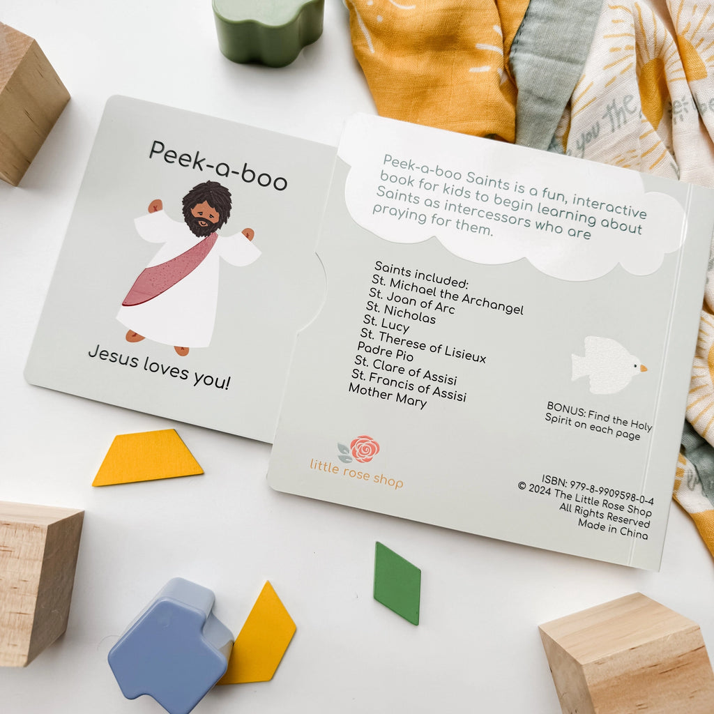 Peek-a-Boo Saints Book